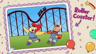 Aw, and that's when I dragged
Tygra to that roller coaster
he was so scared of. - ThunderCats Roar