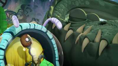 Aw, too bad. Wanna snuggle anyway? - Gigantosaurus