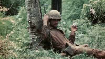 AWAY FROM THE FRONT LINES, - The Pacific War in Color