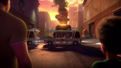 -Awesome!
-How'd you know we needed help? - Fast & Furious Spy Racers