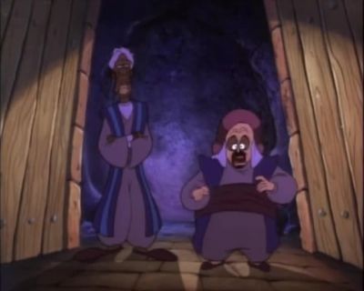 Awful blizzards we've
been having, hmm fellas? - Aladdin