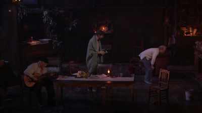 - "Awright!" I say.
- "Awright?" - Uncle Vanya