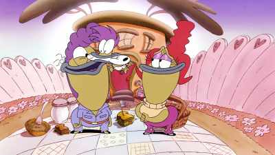 Aww, he damaged my retina. - Rocko's Modern Life: Static Cling