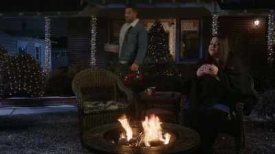 Aww. He's too cute.
Little Casanova in training. - A Country Christmas Harmony