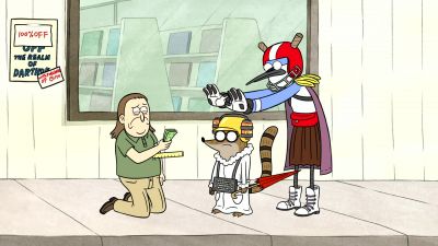 ♪ Aww snap, aww snap, ♪ - Regular Show