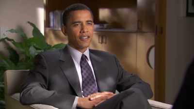 AXELROD: Barack, let's start
with the question - Obama: In Pursuit of a More Perfect Union