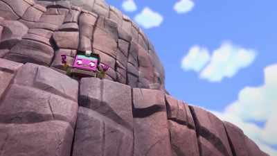 [Axyl gasps] - Mighty Monsterwheelies