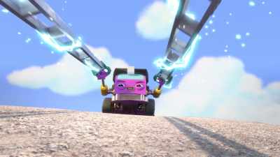 [Axyl grunts] - Mighty Monsterwheelies