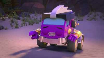 [Axyl laughs] - Mighty Monsterwheelies