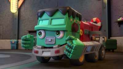 Axyl will report to Blacktop Lagoon - Mighty Monsterwheelies