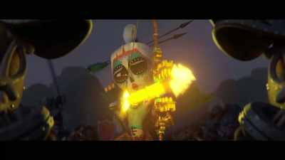 Ay, gallito. - Maya and the Three