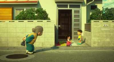 Ayah pergi kerja dulu, ya. - Stand by Me Doraemon 2