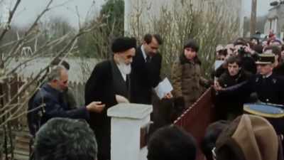 Ayatollah Khomeini, - A Revolution on Canvas