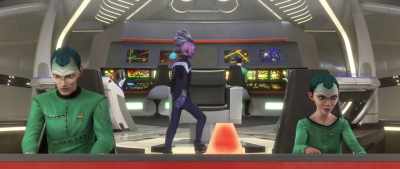 - Aye, aye, Captain. Pulse power. - Star Trek: Prodigy