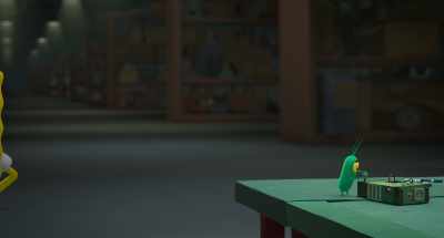 Aye, aye, Plankton! [babbling laughter] - Plankton: The Movie