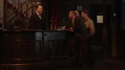 Aye
- I'll have a whisky, Harry - National Theatre Live: Hangmen