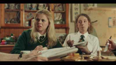 Aye, nightmare, so it is.
Da, do us a bacon butty, would you? - Derry Girls