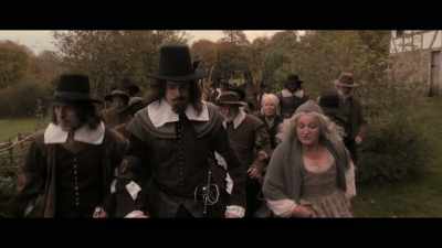 Aye. She says running each morning - Good Omens
