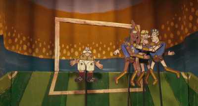 Aye,
the puppets don't lie, Brian. - Early Man