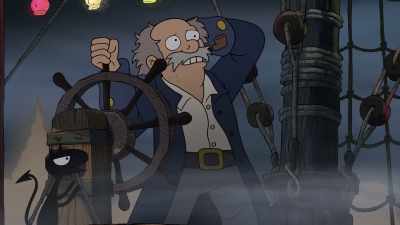 Aye, 'twas held together mainly by stains. - Disenchantment
