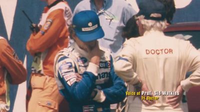 Ayrton got very very upset and cried a bit - Senna