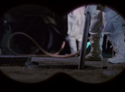 (B.A.)
They're putting it
in a manhole cover. - The A-Team