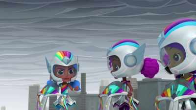 B.B., come on. Preston's bad,
but you can't blame him for this. - Rainbow Rangers