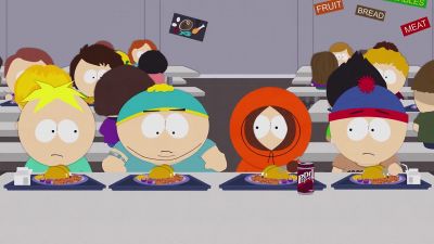 Hmm?
[ Sniffs ] - South Park