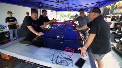 B-Rad's got
his stuff figured out, and me - Street Outlaws No Prep Kings Team Attack
