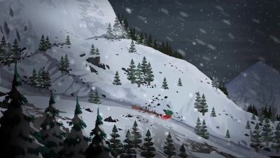 Santa to base.
Come in. - South Park