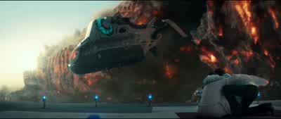 Yes! Yes, come on! Let's go! Hand him the baby. It's okay. Okay. Please be careful. You're gonna be - Independence Day: Resurgence