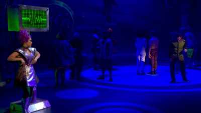 ♪ Ba-dum-dum,
hey-diddy, ho-diddy, hey-ha... ♪ - The SpongeBob Musical: Live on Stage!
