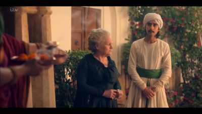 Baadal, get a stool... Please
remove your shoes. Come. - Beecham House