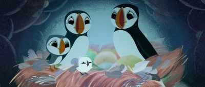 ♪ Baba, baba ♪ - Puffin Rock and the New Friends