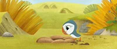 Baba, come back.
Baba, where are you? Baba! - Puffin Rock and the New Friends