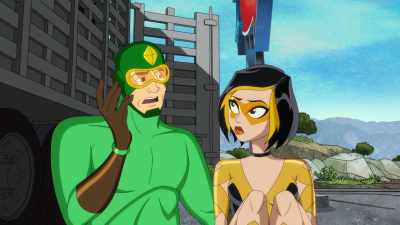 Babe, gut feeling,
the Anti-Life Equation - Kite Man: Hell Yeah!