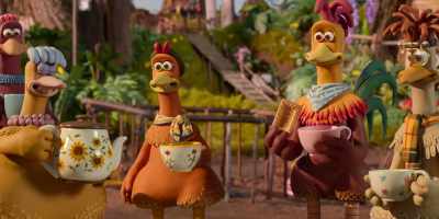 -[Babs] Mm-hmm.
-[Molly exclaims] - Chicken Run: Dawn of the Nugget