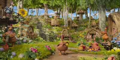 -[Babs] Turned out nice again.
-Ooh, yeah. Lovely. - Chicken Run: Dawn of the Nugget