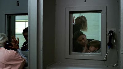-[baby continues crying]
-Any minute. She's coming. - Orange Is the New Black