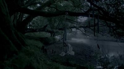 (Baby coos softly, Aslaug weeps quietly) - Vikings