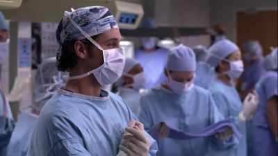 (baby crying) - Grey's Anatomy