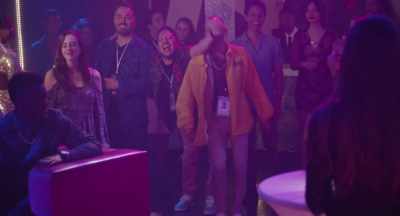 ♪ Baby, just remember,
I gave you my heart ♪ - Impractical Jokers: The Movie