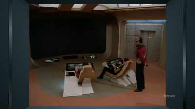 "Babylon 5," like "Star Trek,"
was set on a space station. - The Center Seat: 55 Years of Star Trek