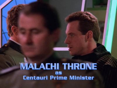 Back again?
That's three times this month. - Babylon 5