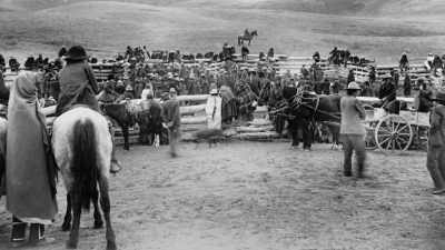 Back at the Standing Rock
Reservation in Dakota Territory, - The American Buffalo