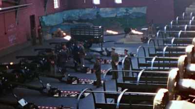 Back at the warehouse,
everything looks dated -- - The Pacific War in Color