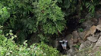 ‐ Back at the waterfall, - Lost Gold of World War II