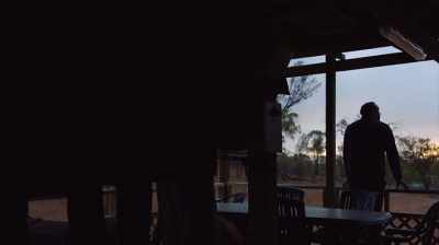 Back from
his self-imposed exile, - The Australian Dream
