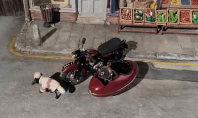 Back in a tick, Gromit.
Won't be long. - A Close Shave