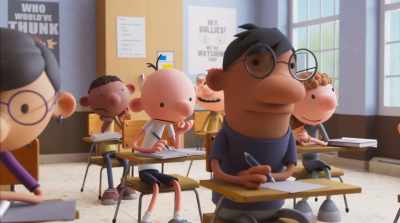 -Back in elementary school, it was simple.
- - Diary of a Wimpy Kid